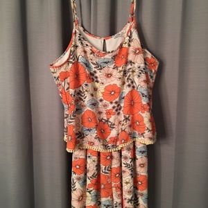 Charlotte Russe Plus Size Floral Romper